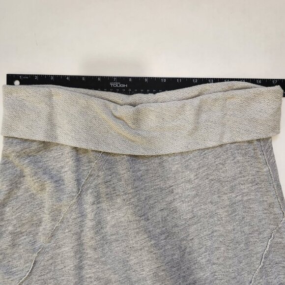 Coin 1804 French Terry Skirt Cardigan T-Shirt‎ 3 Piece Set L Grey Rose Graphic - Picture 10 of 12